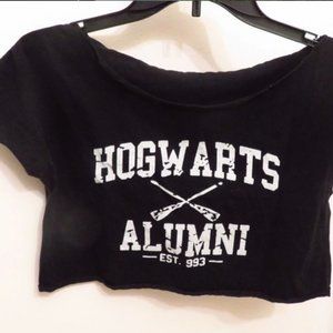 Harry Potter Hogwards Alumni Crop Top